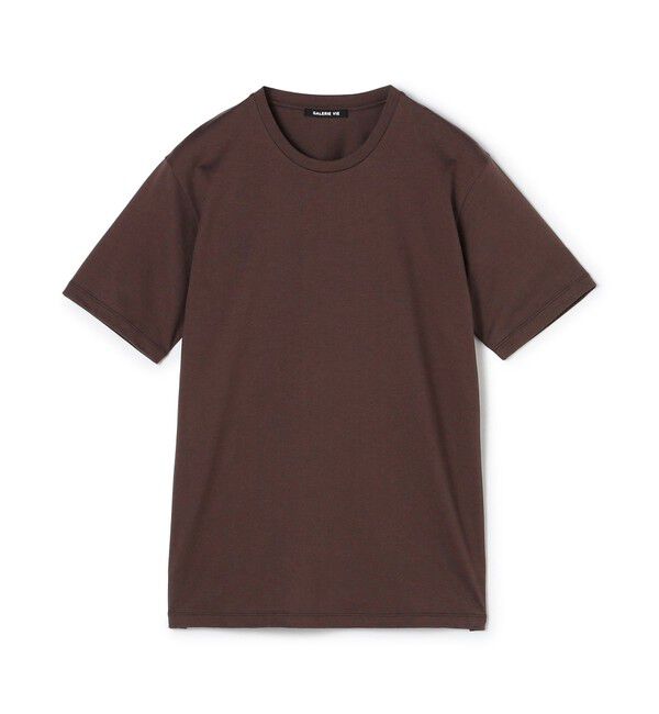 GALERIE VIE「ファインコットン ハーフスリーブTシャツ」|Tシャツ・カットソー|