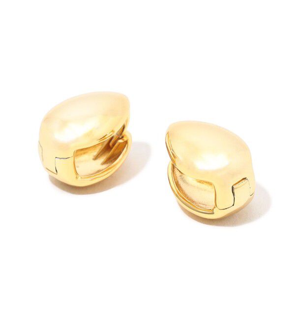 TOMORROWLAND GOODS「Kara Yoo ALMOND HUGGIE フープピアス」|ピアス|91 ゴールド