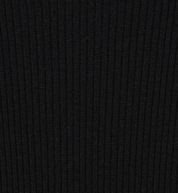 GALERIE VIE「プルミエールウールリブ ビルドネックプルオーバー」|ニット・セーター|