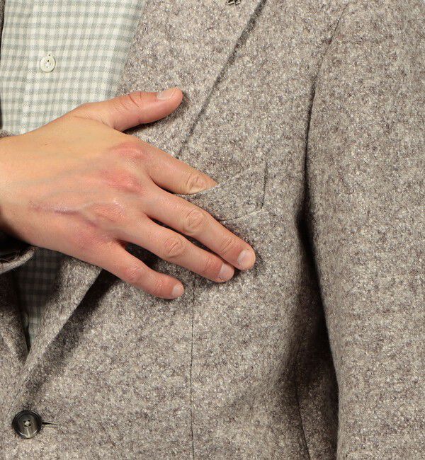 TOMORROWLAND BUYING WEAR「TAGLIATORE G-DAKAR22K ウールシルク シングルブレステッド2Bジャケット」|テーラードジャケット|