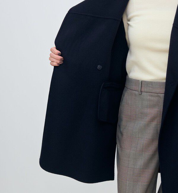 TOMORROWLAND collection「スーパーダブルフェイス スタンドカラーコート」|その他|