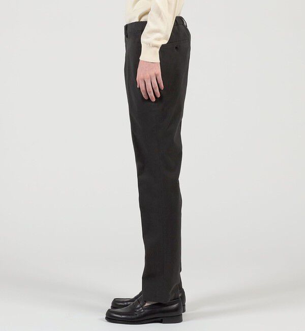 TOMORROWLAND MENS「コットンポリウレタン ピーチスキンイージースラックス SONDRIO」|スラックス|