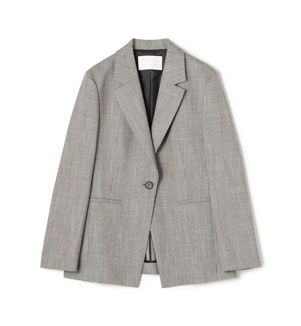 Ballsey「ミックススラブストレッチ 1Bテーラードジャケット」|テーラードジャケット|18 ブラック系