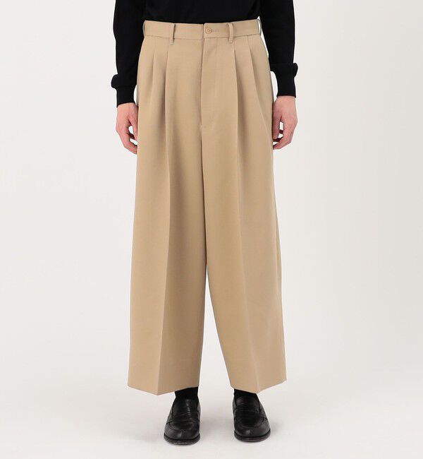 TOMORROWLAND BUYING WEAR「HAVERSACK ATTIRE ウールギャバジン 2プリーツワイドパンツ」|その他|