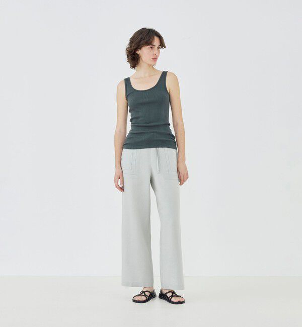 GALERIE VIE「フレンチリネン イージーストレートパンツ」|その他|