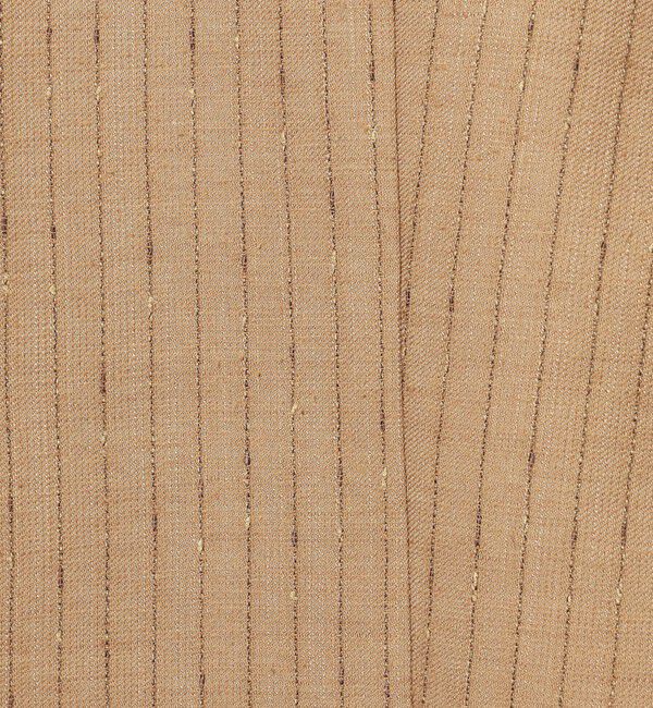 MACPHEE「シルクネップリネン ノーカラージャケット」|ノーカラージャケット|