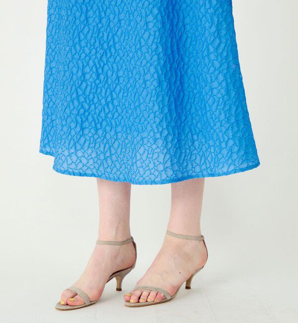 Ballsey「バブルジャカード フレアスカート」|フレア|