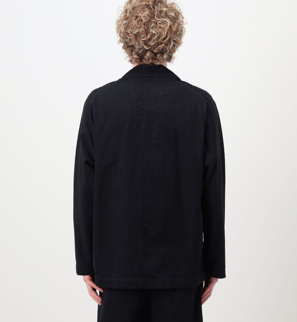 TOMORROWLAND MENS「コットンリネンキュプラ ドルマンスリーブ カバーオールジャケット」|ブルゾン・スタジャン|