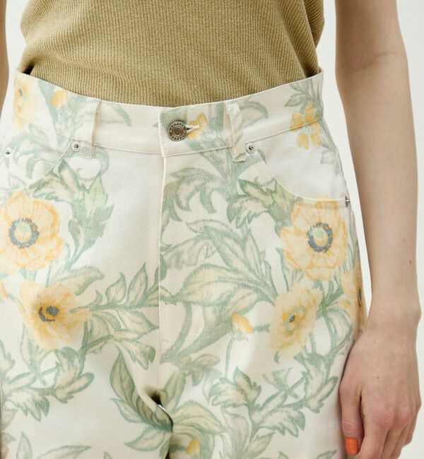 MACPHEE「ウォールペーパーツイル ストレートパンツ」|その他|