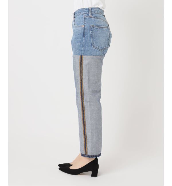  「2トーン5ポケットデニムパンツ」|デニム|