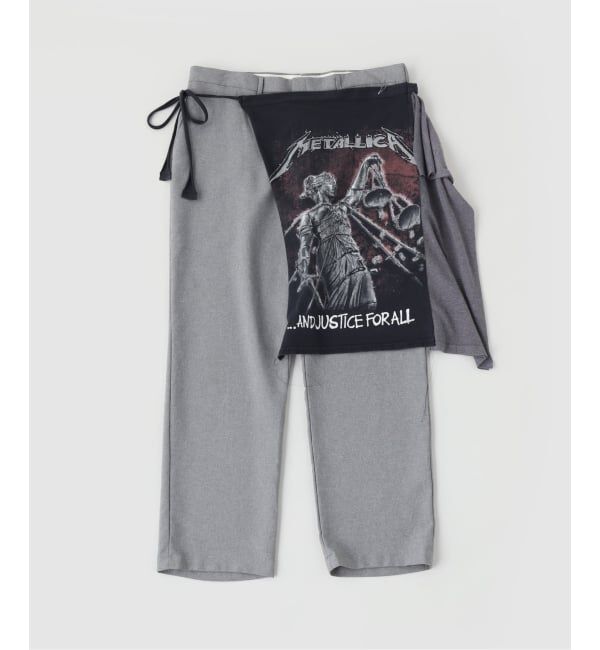 JOINT WORKS「DISCOVERED / ディスカバード Band Tee Wrap Trousers」|スラックス|その他カラー A