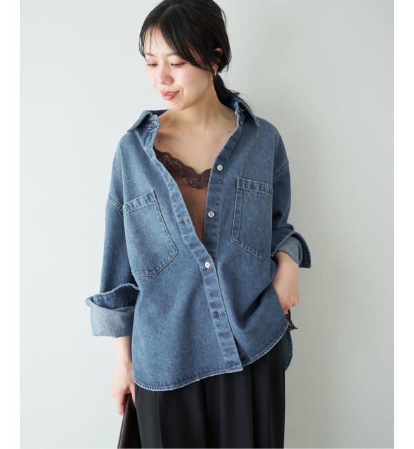 Plage「PROTAGONISTA / プロタゴニスタ 別注 DENIM シャツ」|シャツ・ブラウス|