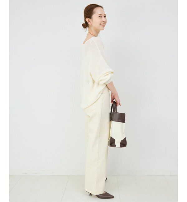 SLOBE IENA「《一部店舗・WEB限定カラーあり/追加5》LE DENIM ストレートパンツ」|デニム|