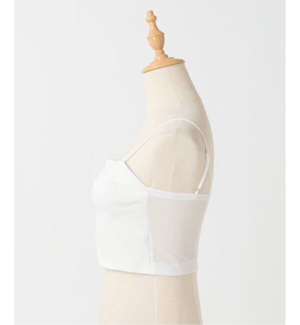 IENA「【EMILY WEEK &times; IENA】サテン クロップドバンドゥブラ」|インナー|