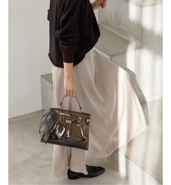 IENA「キュプラサテンフレアスカート」|スカート|