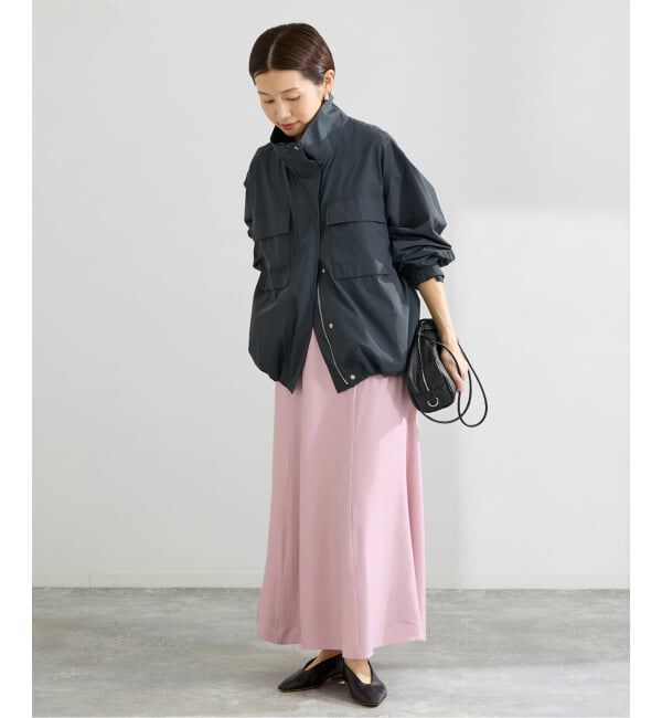 IENA「キュプラサテンフレアスカート」|スカート|