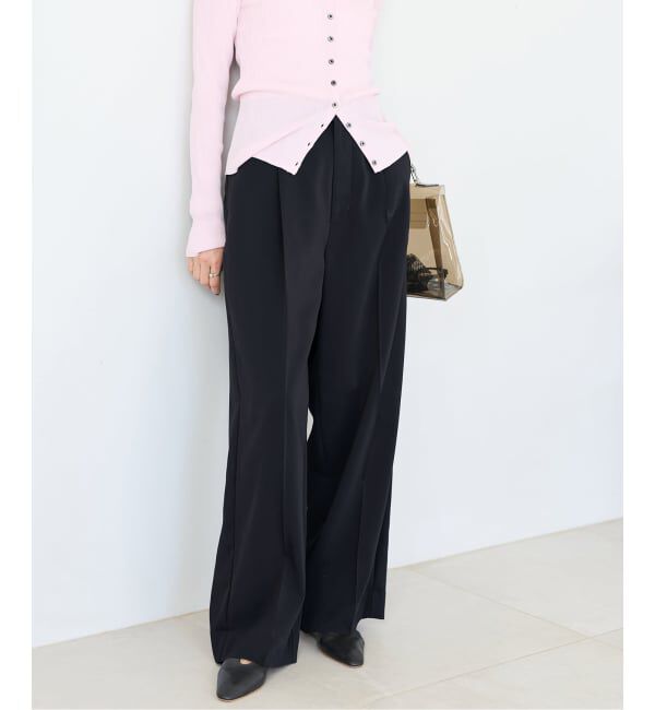 IENA「ハイツイストツイルスラックス」|スラックス|