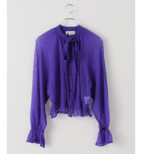 IENA「leur logette/ルールロジェット airy mohair ニット 20532」|ニット・セーター|パープル A