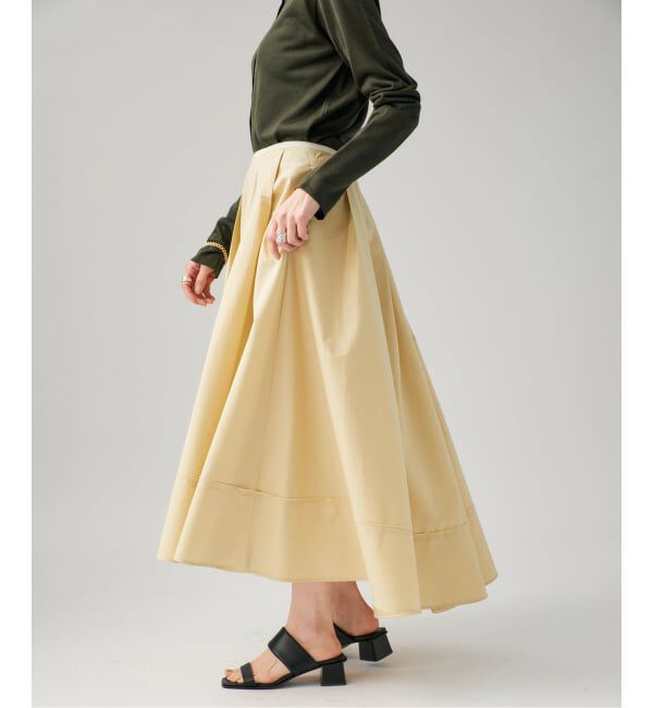 VERMEIL par iena「Typewriter タックスカート」|スカート|