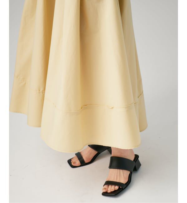 VERMEIL par iena「Typewriter タックスカート」|スカート|