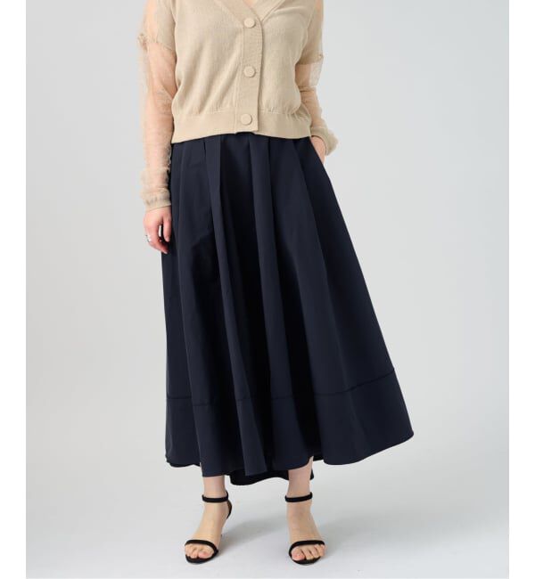 VERMEIL par iena「Typewriter タックスカート」|スカート|