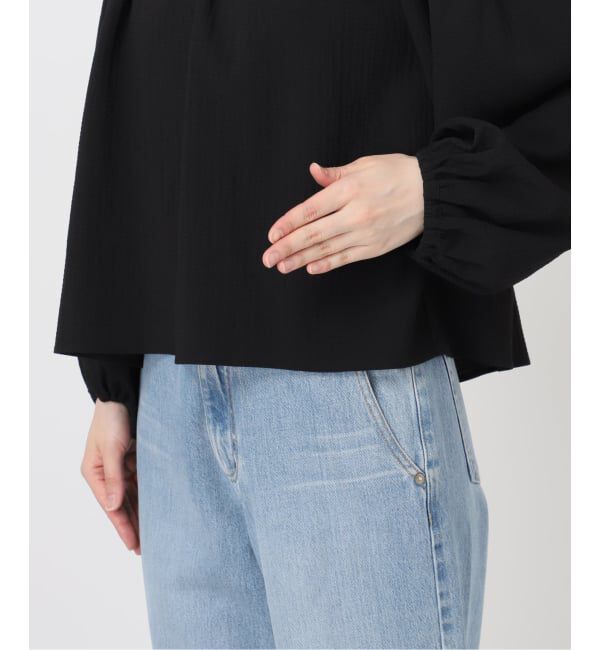 IENA「《予約》サッカーオフショルブラウス」|シャツ・ブラウス|