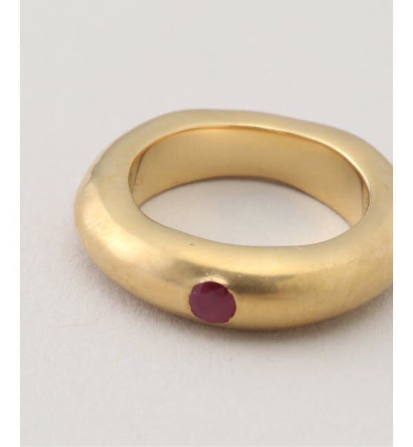 IENA LA BOUCLE「OCUCCI オクチ skiny single faceted ruby OJRG2601-SS #5」|その他|