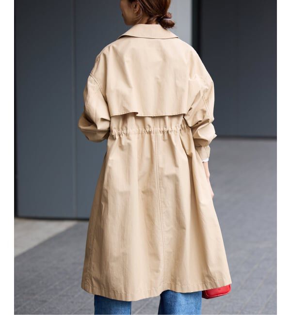 IENA「《追加》撥水ステンカラーコート」|ステンカラーコート|