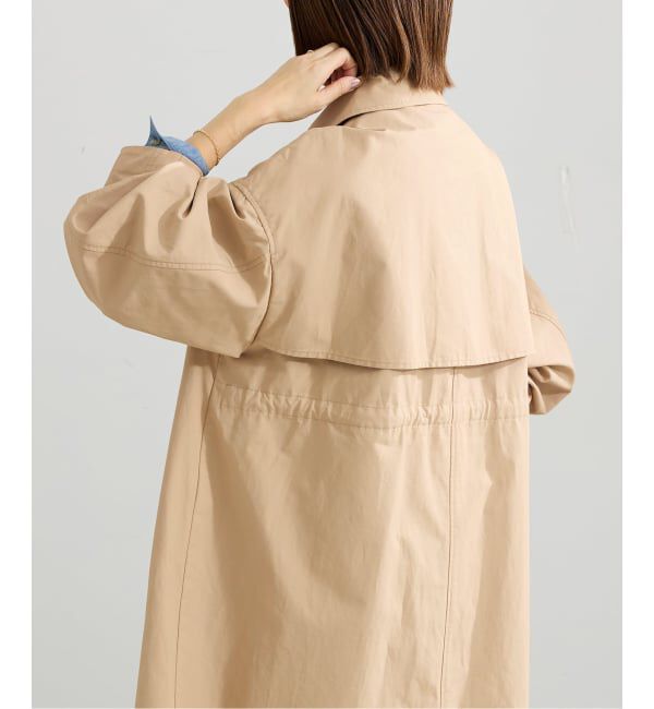 IENA「《追加》撥水ステンカラーコート」|ステンカラーコート|