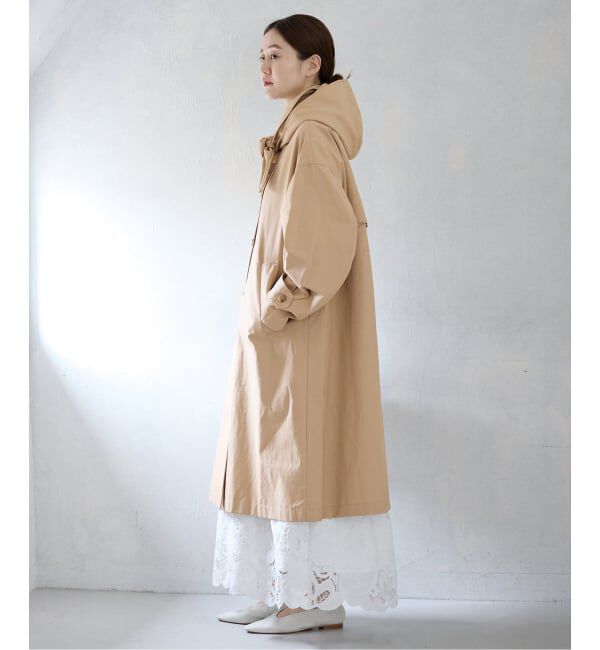 IENA「《追加》撥水ステンカラーコート」|ステンカラーコート|