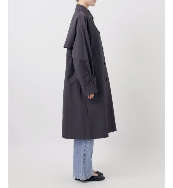 IENA「《追加》撥水ステンカラーコート」|ステンカラーコート|