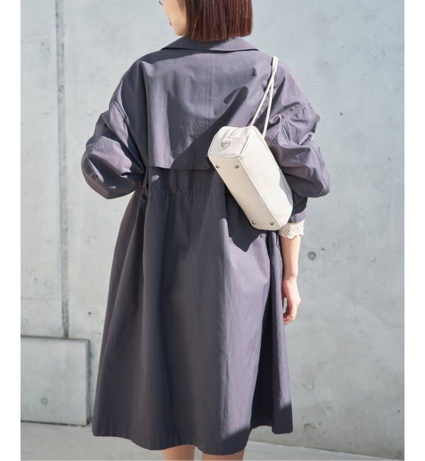 IENA「《追加》撥水ステンカラーコート」|ステンカラーコート|