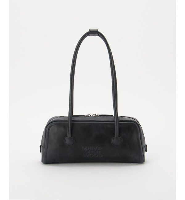 PULP「【Geek Office / ギークオフィス】MARGESHERWOOD / SOFT BAGUETTE BAG」|ハンドバッグ|ネイビー
