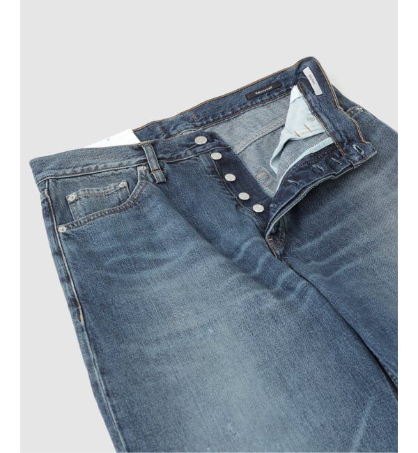 PULP「HOPE / ホープ SKID JEANS MID BLUE CROSS HATCH」|デニム|