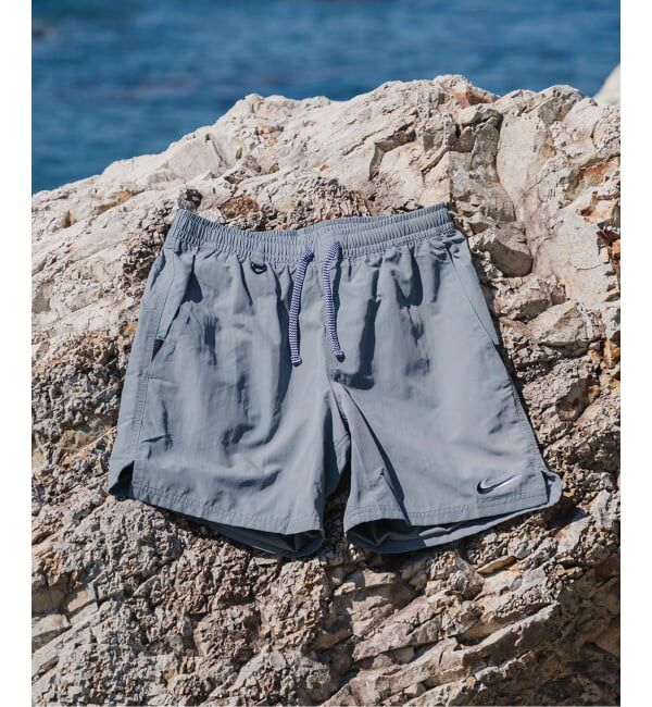 EDIFICE「《WEB限定》NIKE SWIM (ナイキ スイム) 限定 ボレーショーツ」|その他|グレー