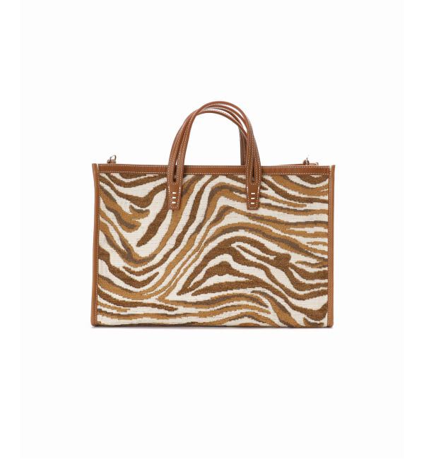 journal standard L'essage「【A VACATION/ア ヴァケーション】 BREAD M ZEBRA/A ゼブラ柄バッグ」|ショルダー・メッセンジャー|