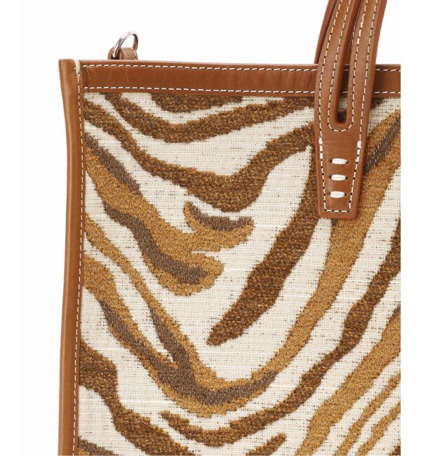 journal standard L'essage「【A VACATION/ア ヴァケーション】 BREAD M ZEBRA/A ゼブラ柄バッグ」|ショルダー・メッセンジャー|