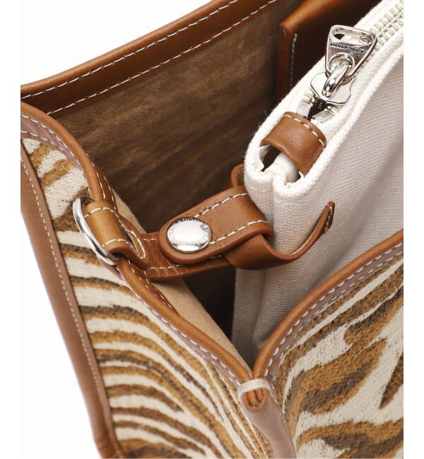 journal standard L'essage「【A VACATION/ア ヴァケーション】 BREAD M ZEBRA/A ゼブラ柄バッグ」|ショルダー・メッセンジャー|