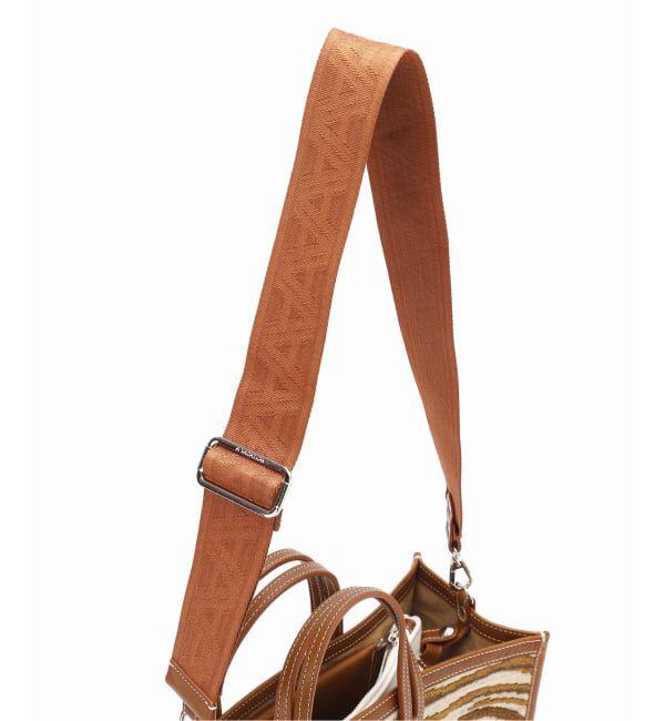 journal standard L'essage「【A VACATION/ア ヴァケーション】 BREAD M ZEBRA/A ゼブラ柄バッグ」|ショルダー・メッセンジャー|