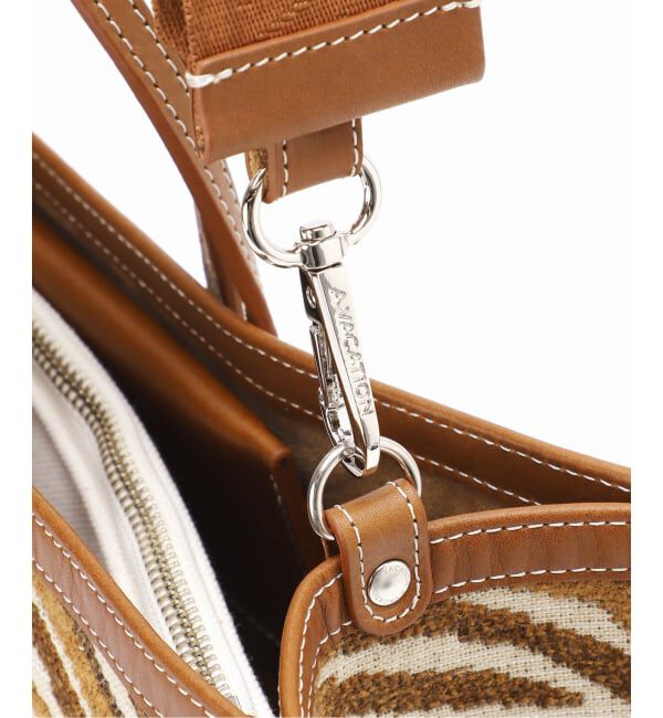 journal standard L'essage「【A VACATION/ア ヴァケーション】 BREAD M ZEBRA/A ゼブラ柄バッグ」|ショルダー・メッセンジャー|