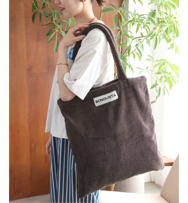 JOURNAL STANDARD relume「《予約》【BONGUSTA/ボングスタ】NARAM SOLID トートバッグ」|トートバッグ|ブラウン