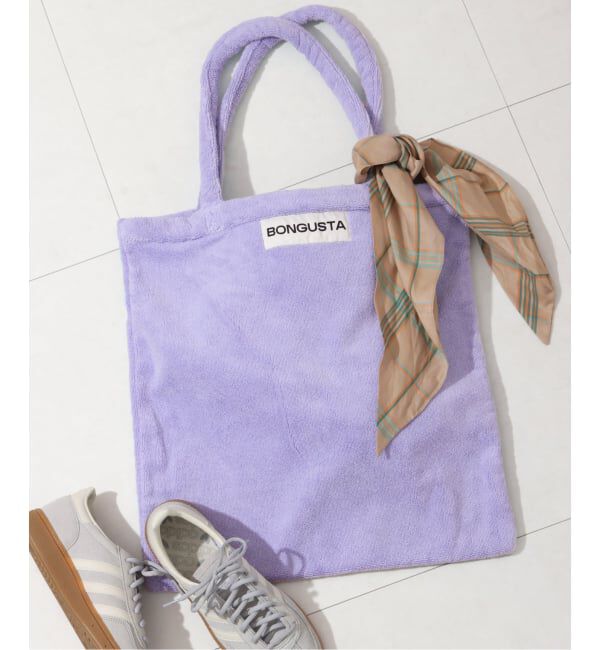 JOURNAL STANDARD relume「《予約》【BONGUSTA/ボングスタ】NARAM SOLID トートバッグ」|トートバッグ|パープル C