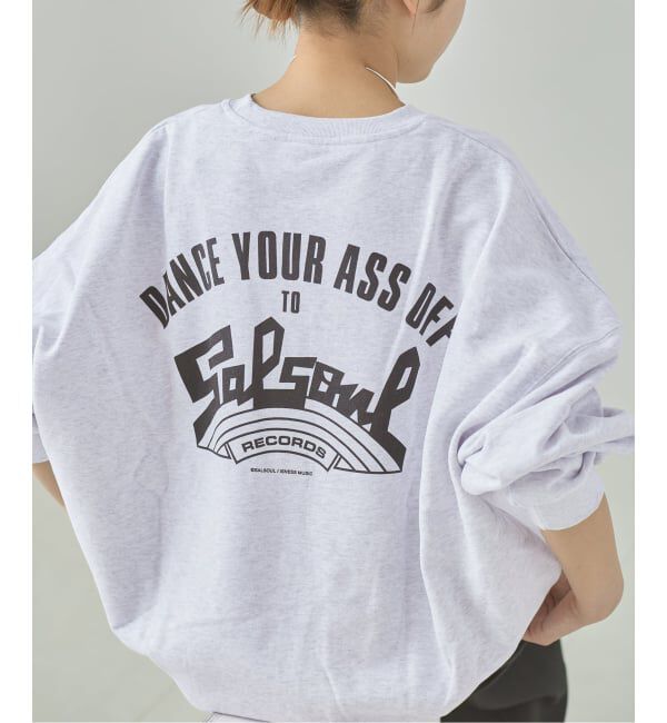 journal standard L'essage「【ISNESS MUSIC/イズネス ミュージック】SALSOUL CREW NECK スウェット」|Tシャツ・カットソー|グレーA
