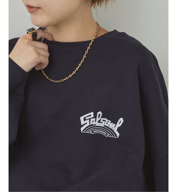 journal standard L'essage「【ISNESS MUSIC/イズネス ミュージック】SALSOUL CREW NECK スウェット」|Tシャツ・カットソー|