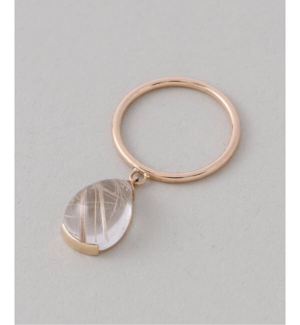 Lilas by Spick&Span「スイングルチルクォーツリング K10」|リング|