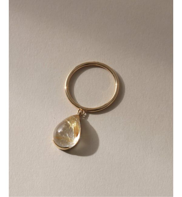 Lilas by Spick&Span「スイングルチルクォーツリング K10」|リング|