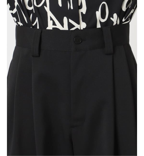 HARDY NOIR「《追加2》ダブルクロス2タックバレルパンツ」|スラックス|