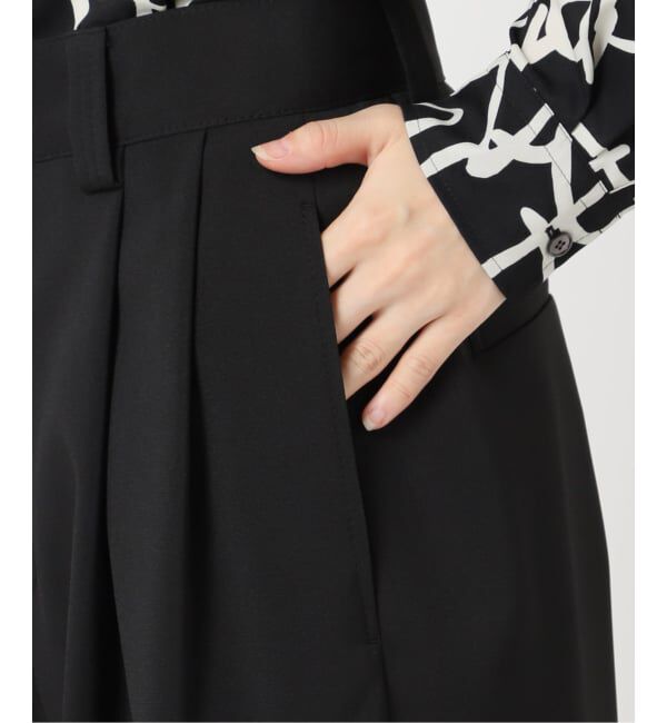 HARDY NOIR「《追加2》ダブルクロス2タックバレルパンツ」|スラックス|