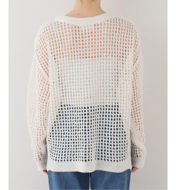 FRAMeWORK「enrica/エンリカ メッシュ編みプルオーバー」|ニット・セーター|