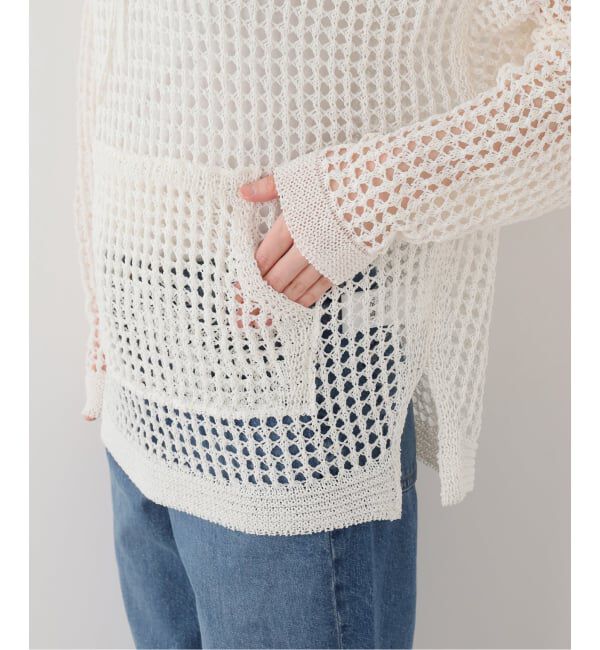 FRAMeWORK「enrica/エンリカ メッシュ編みプルオーバー」|ニット・セーター|